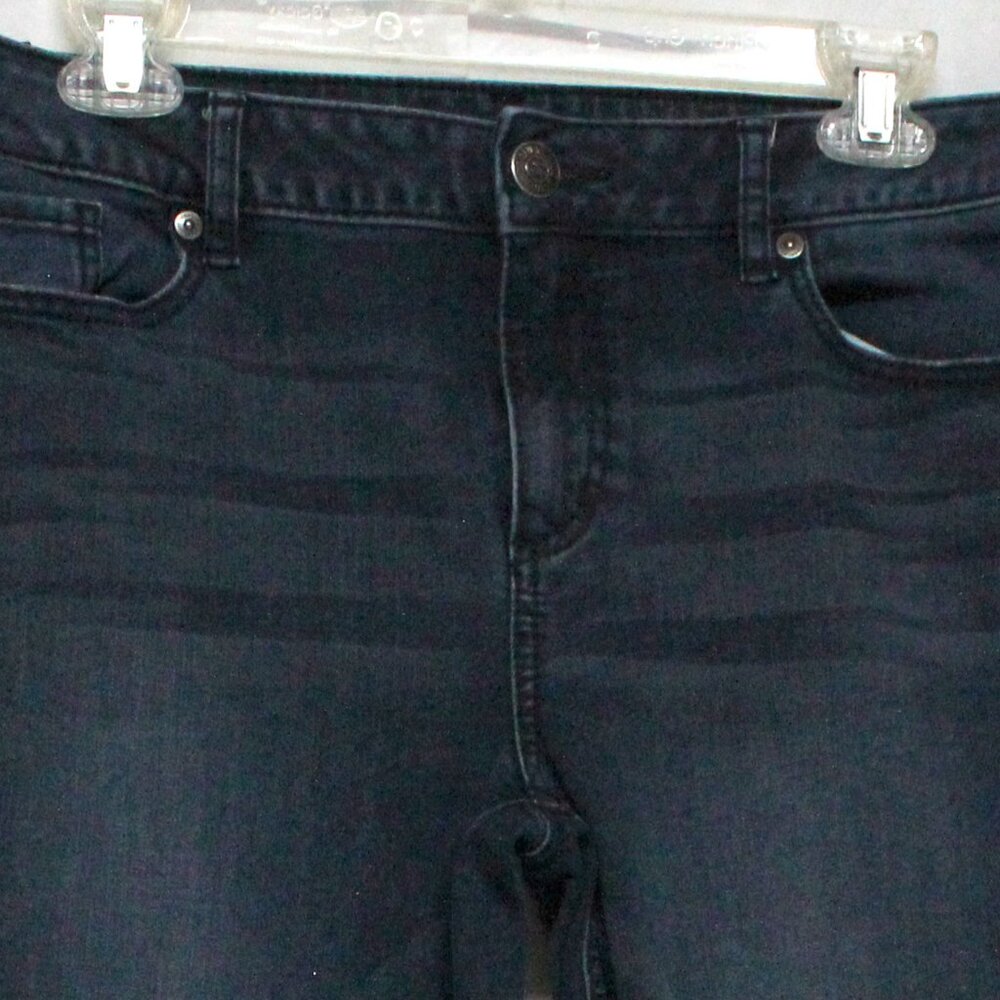 Women's Size 14 Skinny Seven7 Blue Jean Capri Pants - Picture 14 of 14